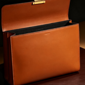Caramel Executive Briefcase Tote